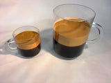 Amazing Pop Art Andy Warhol Style Gigantic Lucite Espresso Cups