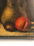 Beautiful Modern Still Life Painting of Pitcher and Fruit
