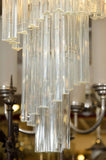 Dramatic Five-Tier Murano Glass Chandelier by Camer
