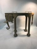 Exquisite and Rare Elephant Bar Cart by Marge Carson