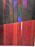 Large Modern Colorful Striped Paintings by Peter Kopf
