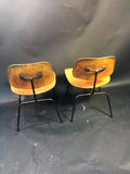 Pair of Early Charles Eames LCM Chairs