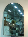Amazing Colonial Arch Design Wall Mirror by Carol Canner for Carvers Guild