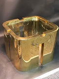 Amazing Golden Bronze Modernist Puzzle Table