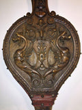 Amazing Italian Hand- Carved 19th Century Fire Bellows