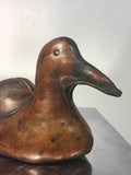 Amazing Leather Duck by Abercrombie and Fitch, circa 1950