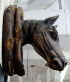 Antique Carved Wooden Horse Head Trade Sign