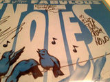 Autographed Rare Neil Young and the "Blue Notes" Poster