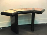 Beautiful Italian Marble Top Console Table in the Manner of Alessandro Albrizzi