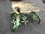 Beautiful Sculptural Bronze Tree Coffee Table