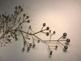 Beautiful and Rare Curtis Jere Brass Tree Branch Wall Sculpture