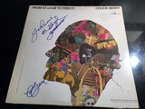 Colorful Autographed Chuck Berry Album Cover 'from St.Louie to Frisco