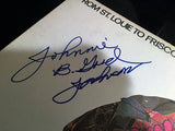 Colorful Autographed Chuck Berry Album Cover 'from St.Louie to Frisco