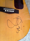 David Bowie Autographed Guitar