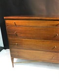 Exceptional Mid-Century Paul McCobb Brass X- Base Design Dresser