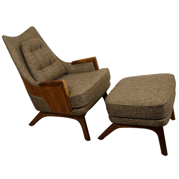 Fantastic Design Midcentury Adrian Pearsall Lounge Chair with Ottoman