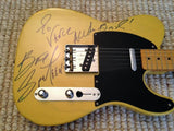 Fender Telecaster Guitar Autographed by Bruce Springsteen