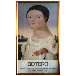 Fernando Botero Museum Exhibition Poster