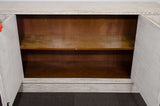 Glamorous French Cerused Oak Cabinet in the Manner of Andre Arbus