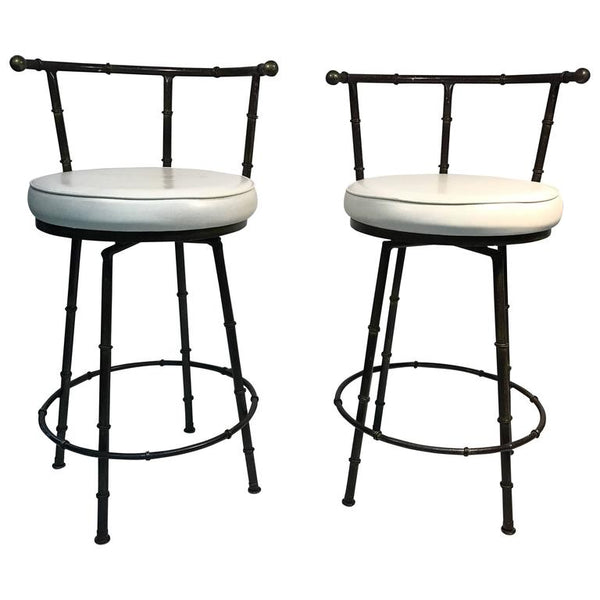 Faux bamboo bar cheap stools