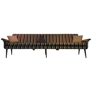 Great Dunbar Style Mid-Century Long Length Sofa