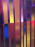 Large Modern Colorful Striped Paintings by Peter Kopf