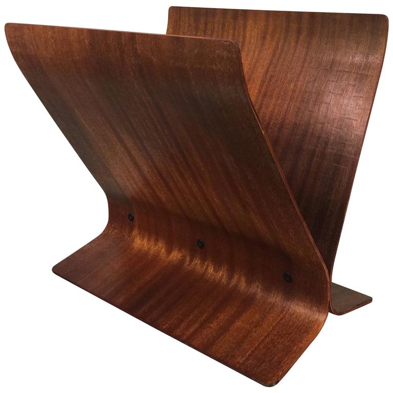 Magnificent Modern Bentwood Magazine Rack by Paul Rowan for Umbra – NYC ...