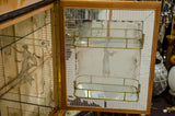 Mid-Century Mirrored Bar in the Style of Gio Ponti
