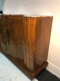 Monumental and Rare Art Deco Sideboard or Cabinet  In The Manner Of Jules Leleu