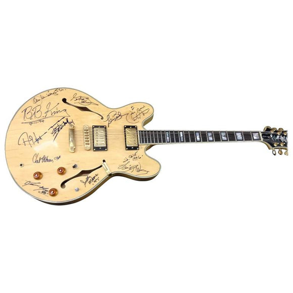 Rock and Roll Legends Autographed Guitar